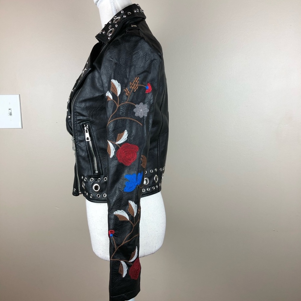 NWT. Romeo & Juliet Couture Biker Jacket. Size M. - Picture 5 of 8
